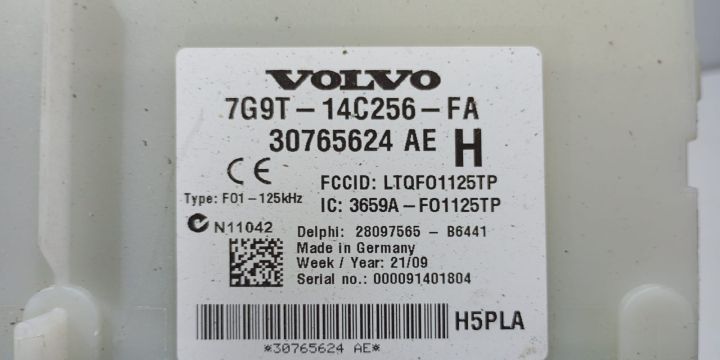 Modul confort  7g9t-14c256-fa Volvo XC60 1 [2008 - 2013]