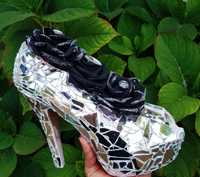 Pantofi decorativi glamour unicat