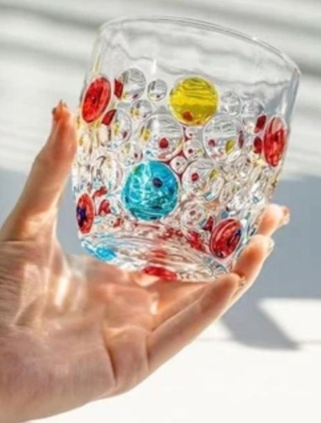 Продам бокалы из цветного стекла