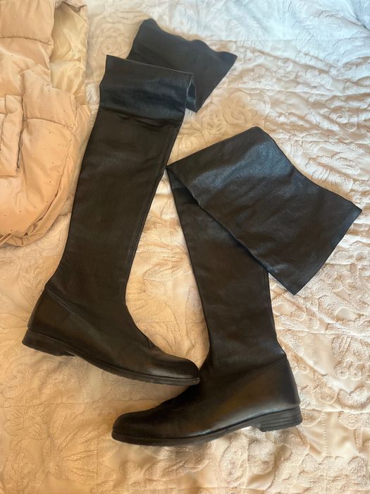 Cizme strech peste genunchi 34
