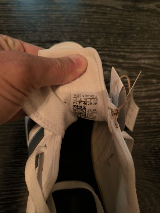 Adidas Breaknet 2.0 alb/albastru – mărimea 46 – noi cu etichetă