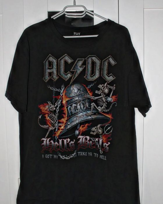 ACDC tricou negru
