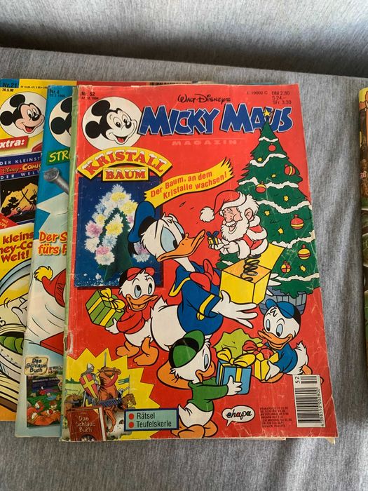 лот книжки Micky Maus 6 броя