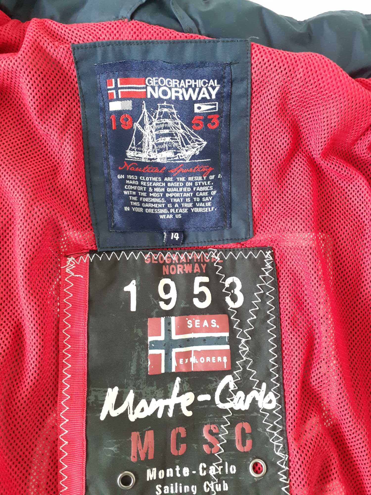 Яке Geographical Norway за момче