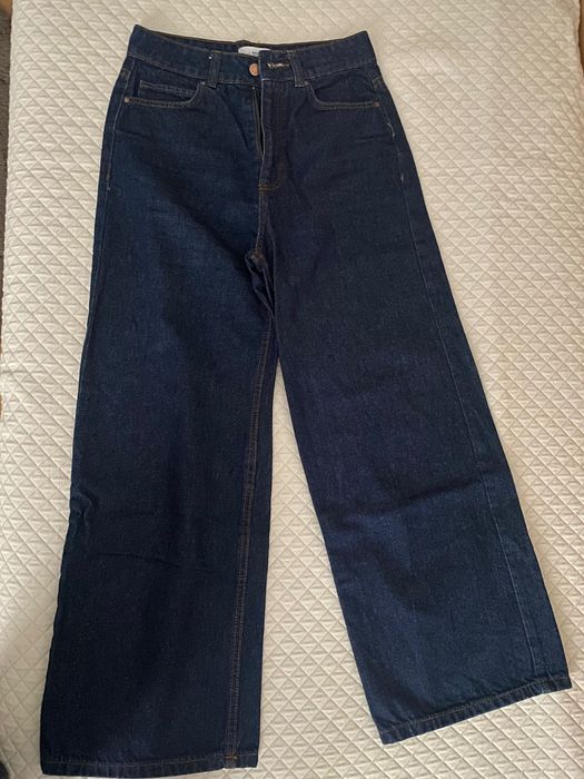 Дамски сини дънки