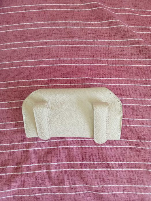 Toc/etui ochelari pentru mașină din piele de vita