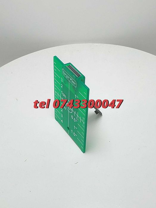 Placa Tinta Pentru Nivele Laser Plastic Verde Neo