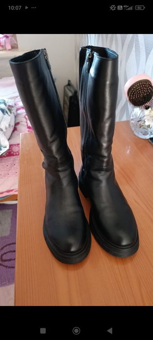 Сапоги полностью натуральные