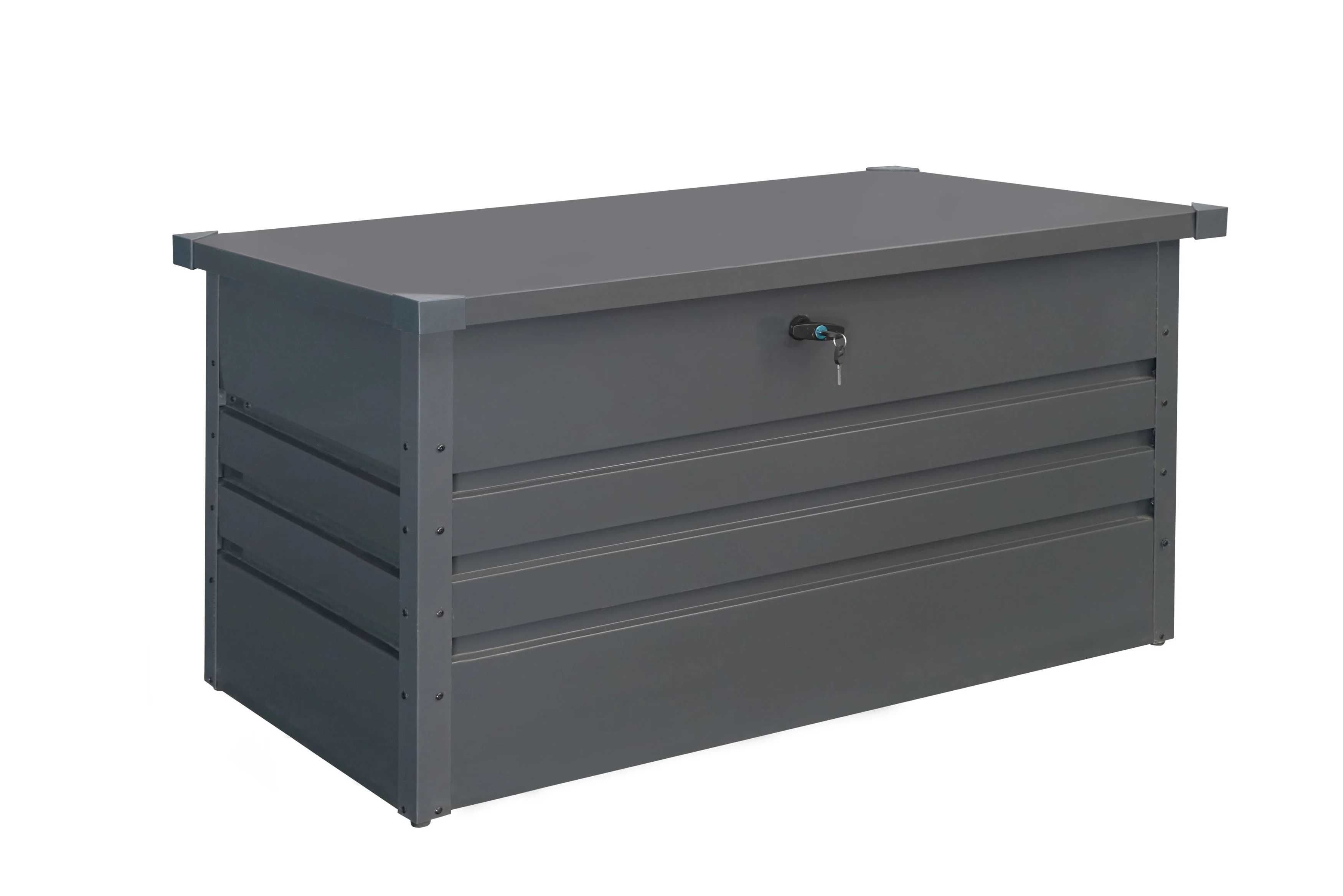 Lada depozitare gradina metalica L 400L-62 x 132 x 62 cm antracit