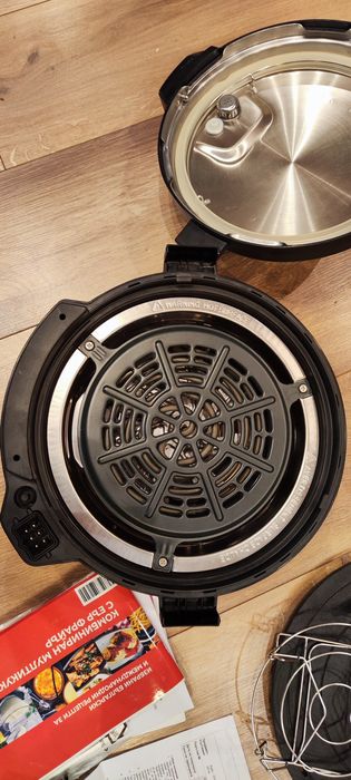 Комбиниран мултикукър Instant Pot DUO CRISP + AIR FRYER, 8 литра