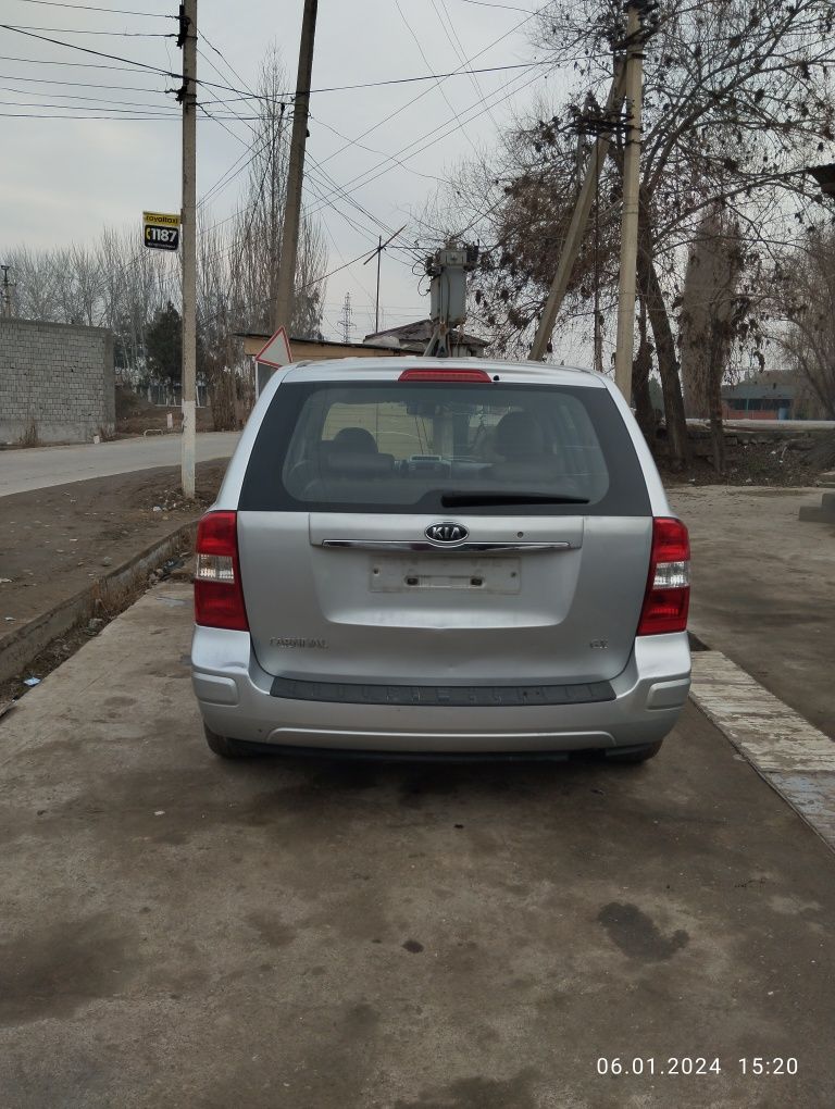 Kia karnival gx benzin metan