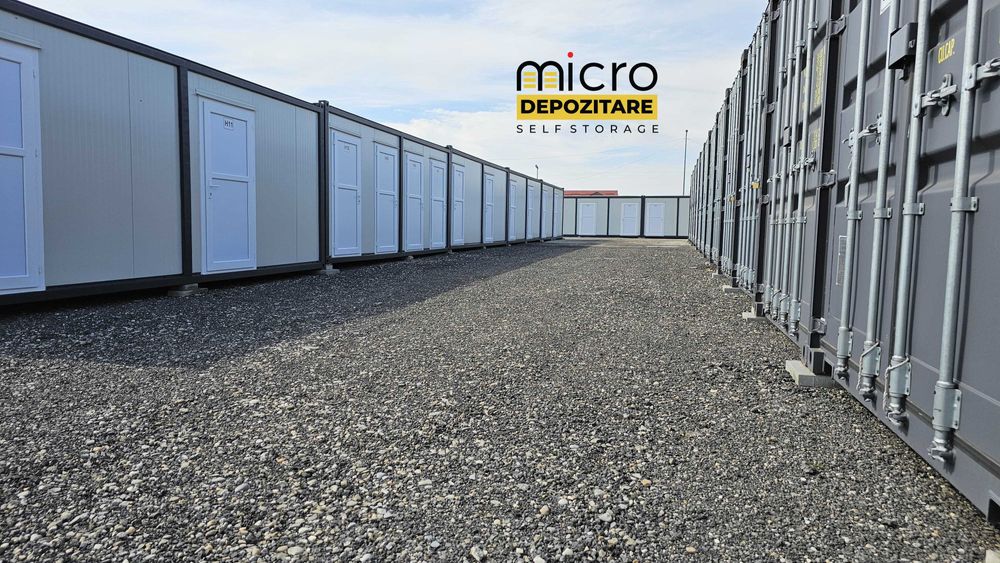 Spatiu depozitare 3.5-5-7.5-15mp self storage, boxa, parcare auto