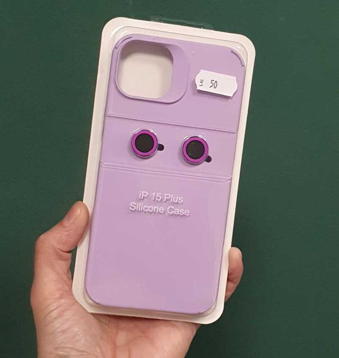iPhone 15 Plus - Husa + Folie Sticla Protectie pentru Camere