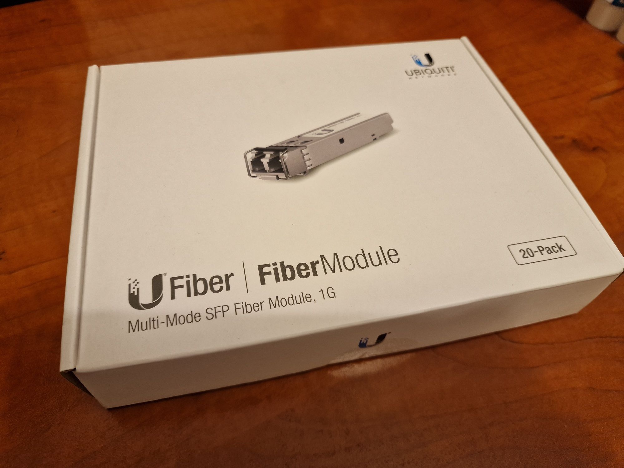 Pachet 20 bucati Module SFP Ubiquiti UF-MM-1G, 1Gbps, nou, sigilat, cu