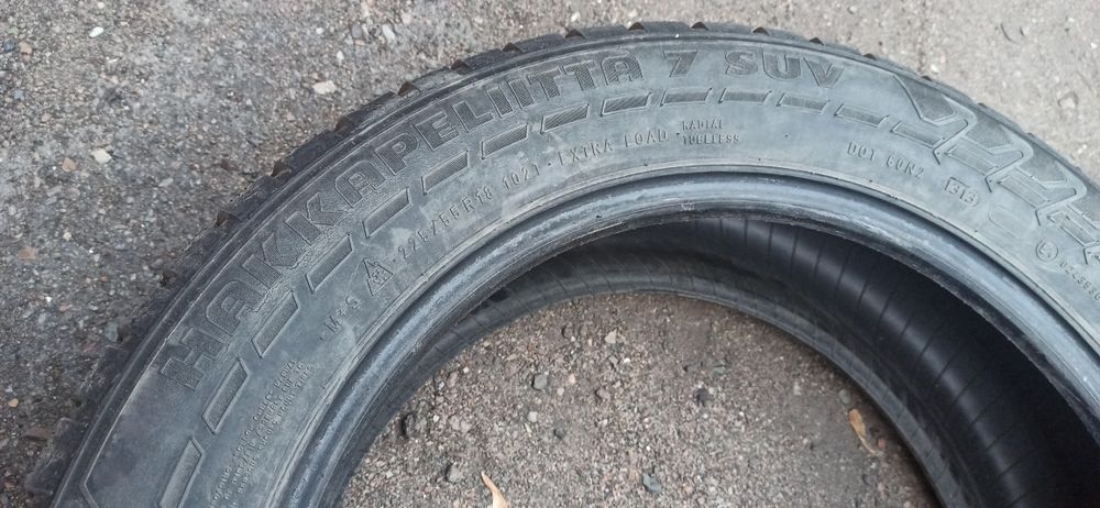 225/55/18 nokian hakkapelita 7suv