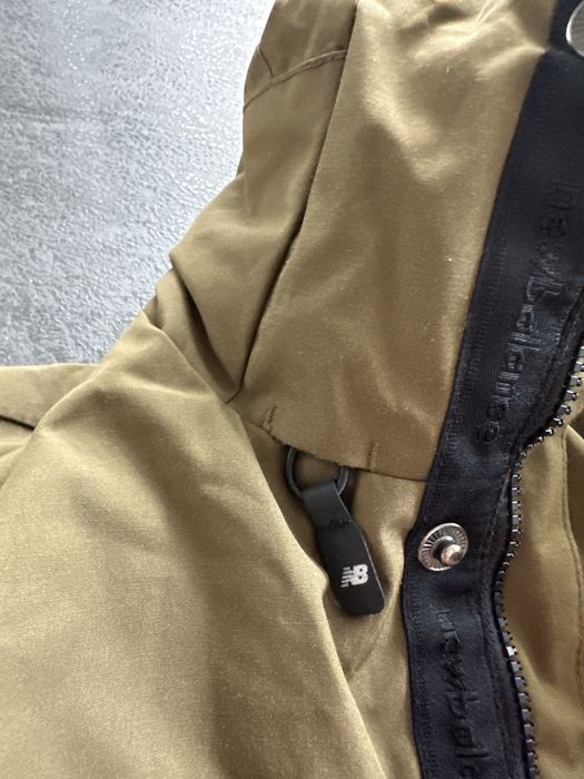 Geaca lunga verde kaki barbati XL new balance