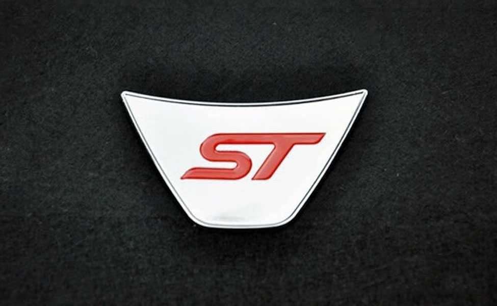 Ornament cromat spita volan inscriptionat „ST” - Ford Fiesta