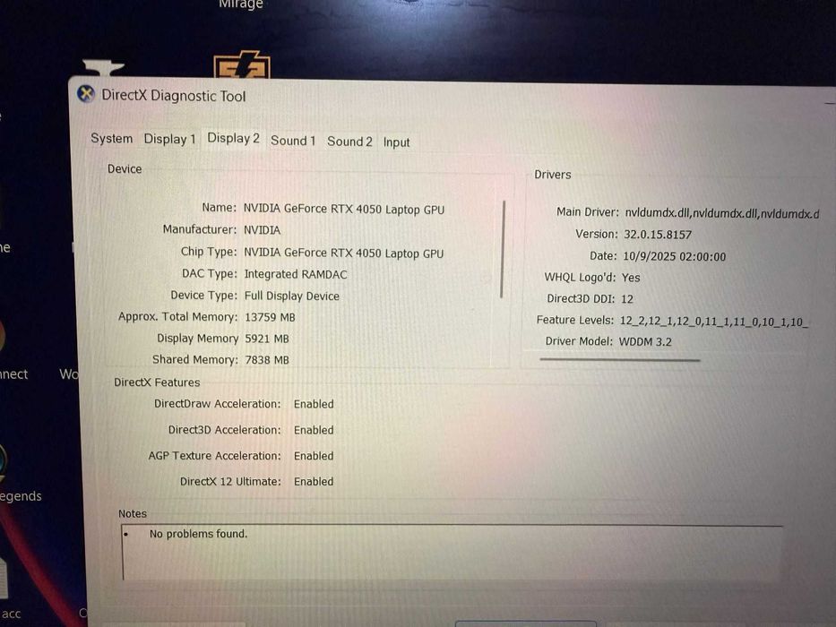Laptop Acer Nitro V15  Ryzen 5 7535HS, RTX 4050, 16GB RAM, 512GB SSD