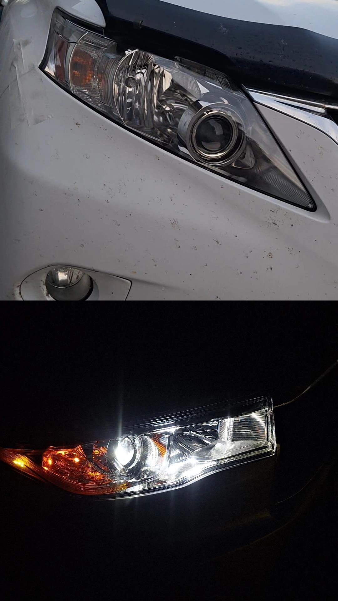 Полировка фар установка bi led линз ремонт реставрация фар
