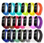 Силиконова каишка за смарт гривна Mi band 4/5/6/7