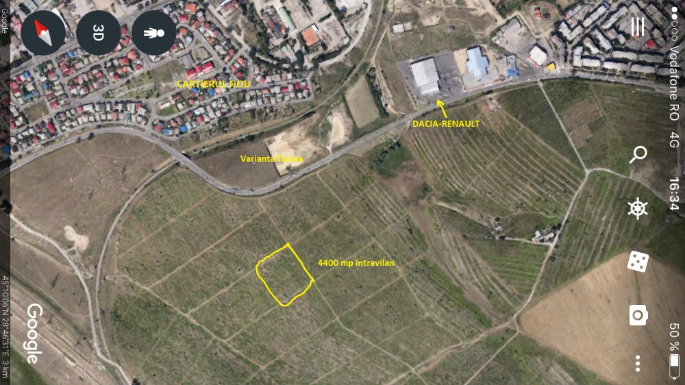 Teren de vanzare  varianta Tulcea