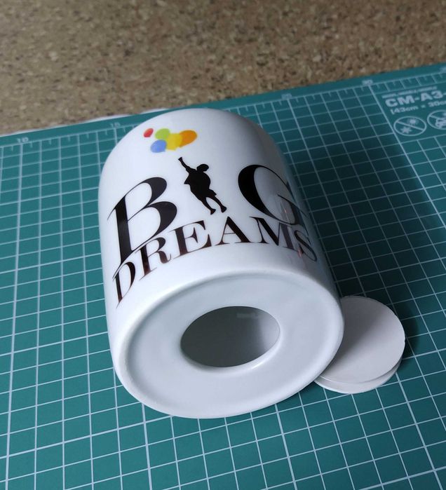 Pusculita / tips box / recipient monede personalizabil