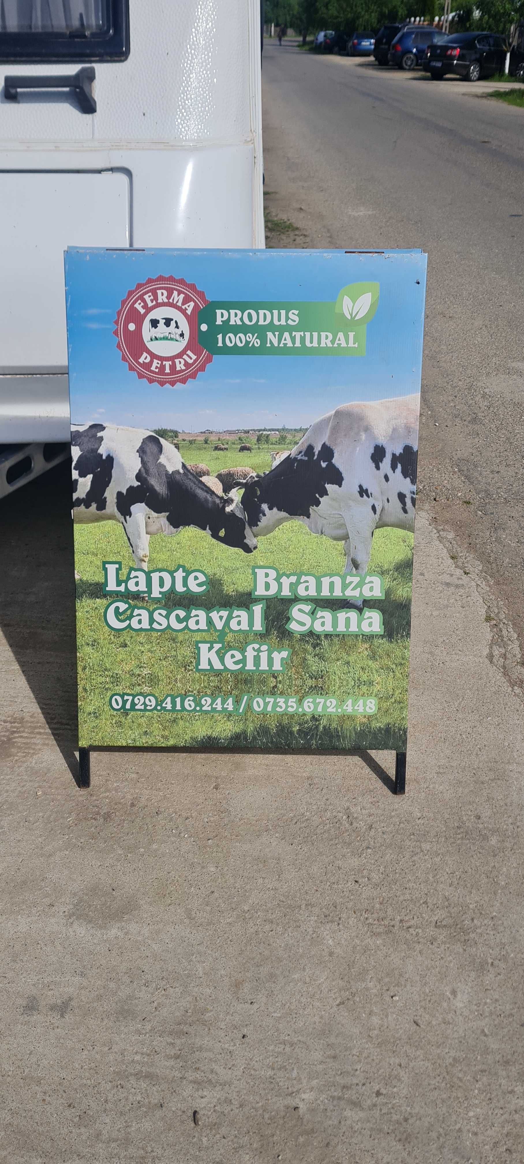 Ferma Petru va pune la dispozitie branza de vaca si alte produse