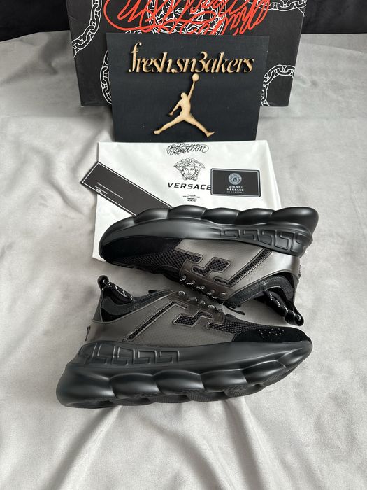 Versace Chain Reaction Black size 42/43