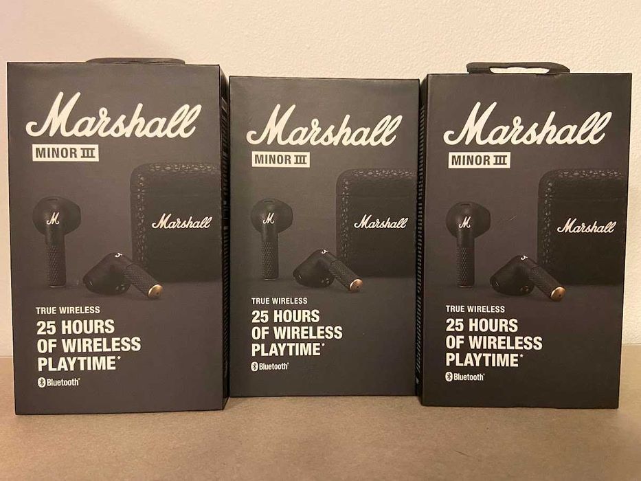 Marshall Minor 3 III Noi Sigilate