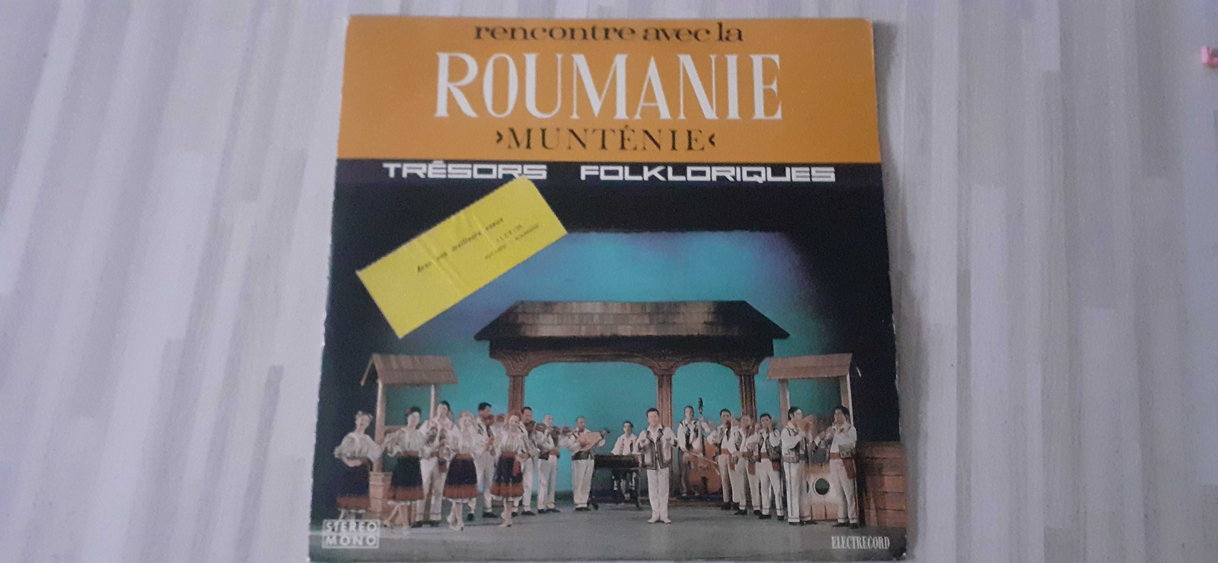 Vand viniluri seria Rencontre avec la Roumanie, 30 lei buc