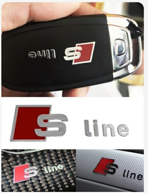 Sticker-Sigla-Logo-Audi-Sline-A1-A3-A4-A5-A6-A7-A8-Q3-Q5-Q7-Q8-Quattro
