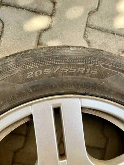 Set Jante aluminiu - anvelope 205/55/R16