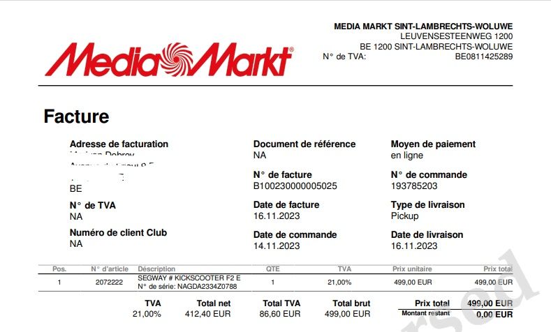 Електрически скутер SEGWAY Ninebot  Kickscooter F2 E