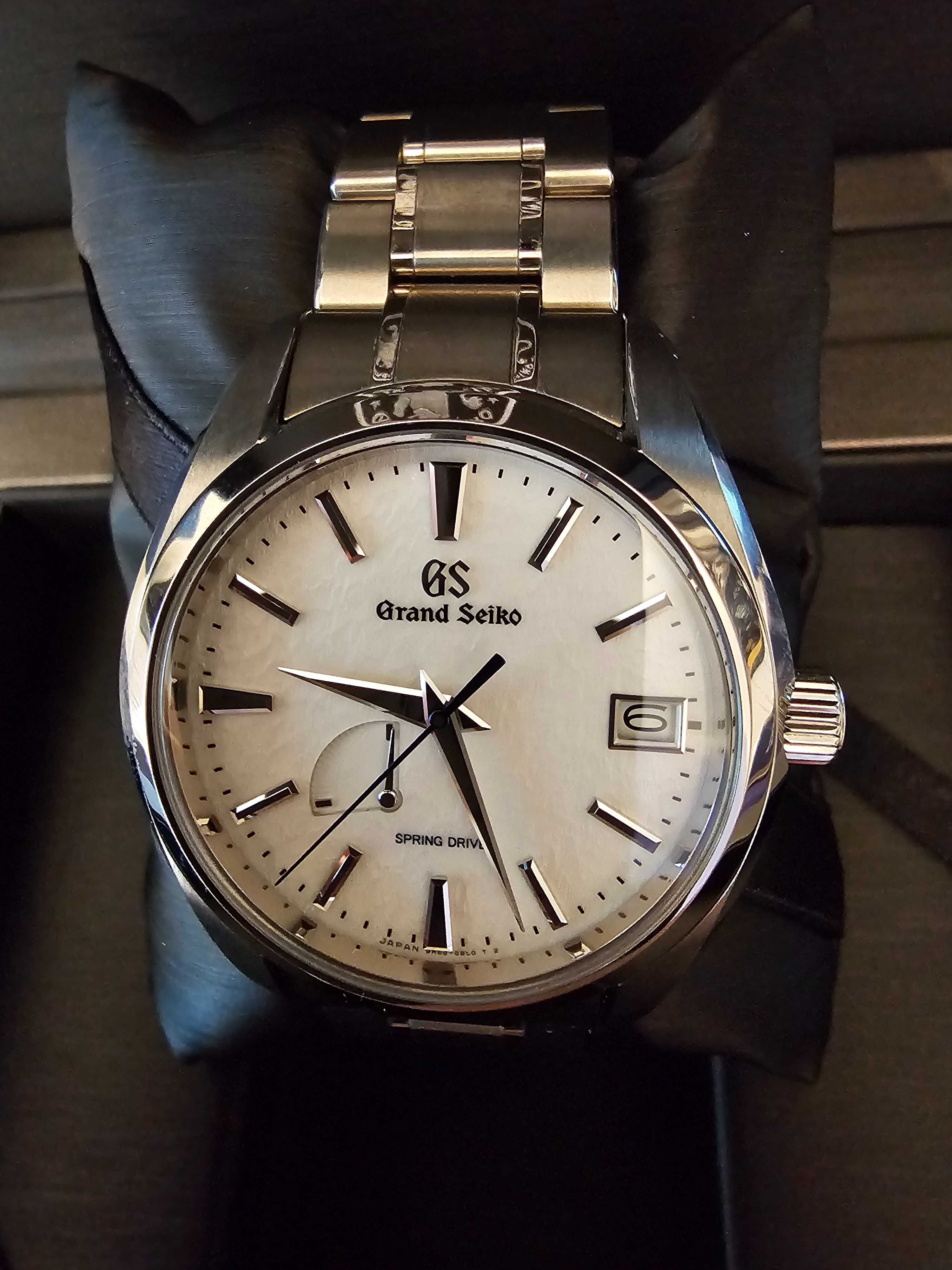 Vand ceas Grand Seiko Snowflake SBGA211 spring drive