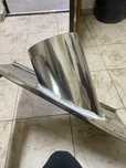 Trecere prin acoperis inox d 200 45 grade