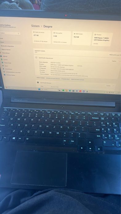 Vand URGENT laptop lenovo ideapad gaming