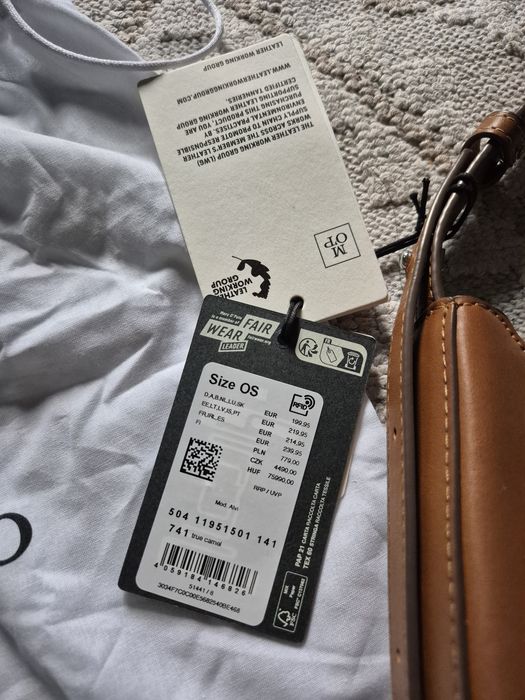 Кожена чанта Marc O'Polo