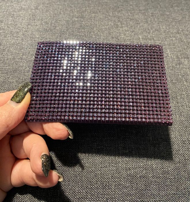 Сваровски визитник за визитни картички