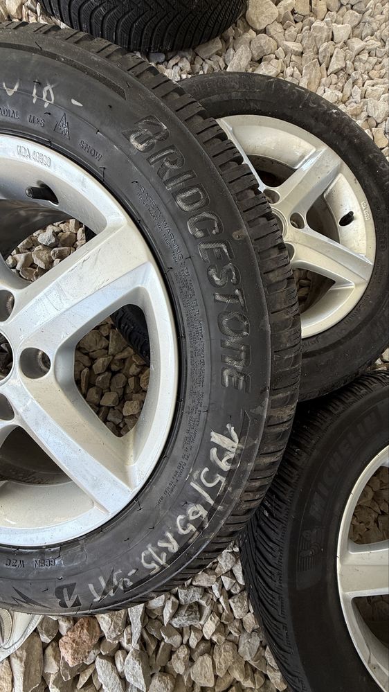 Лети джанти с гуми 5 х 112 за VW, AUDI
