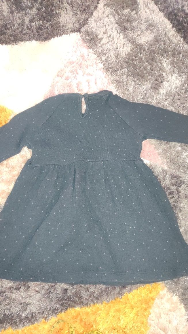 Rochie neagra Zara mărimea 92