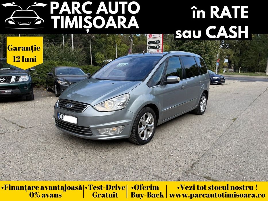 Ford Galaxy 2.0 TDCI 140cp | Garantie 12 luni | Itp valabil 2026 | Rate & Buy-back