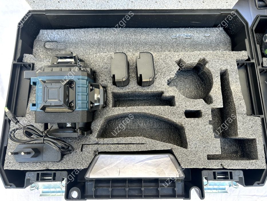 Бепул доставка лазерный уровень 4D 360⁰ оригинал Magnat новый зеленый