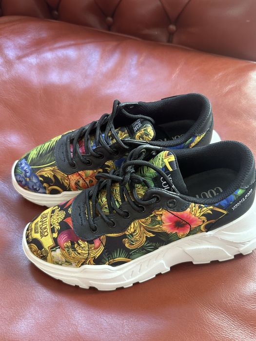 Adidasi Versace Jeans Couture, aproape noi, purtati o data, 37.