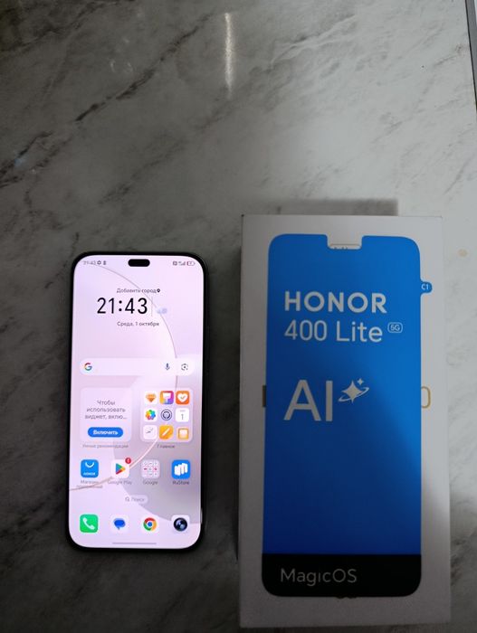 Honor 400lite.  Redmi 14pro