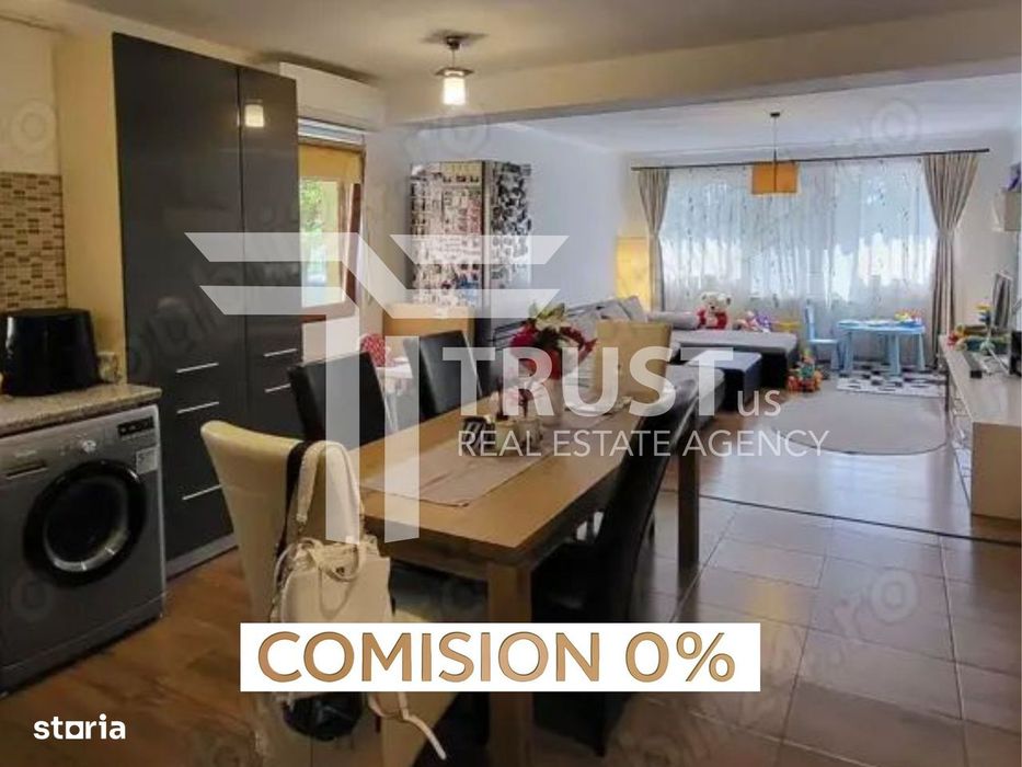 COMISION 0% | Apartament 3 Camere | Giroc | Parter | 76mp