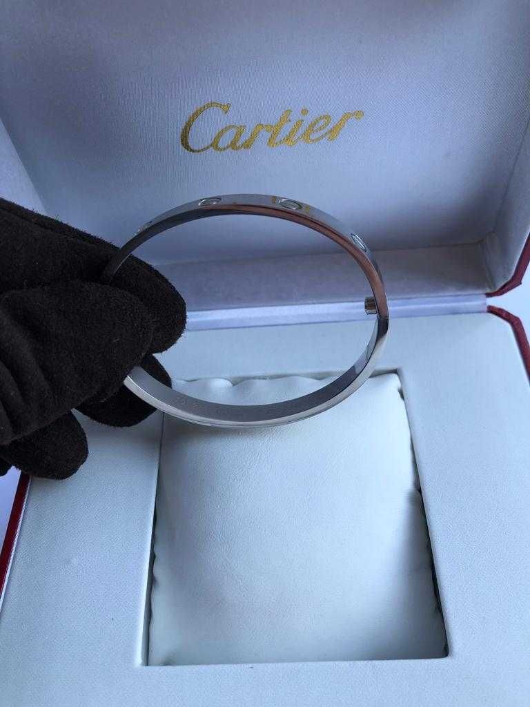 Brățara Cartier LOVE 19 White gold 18K