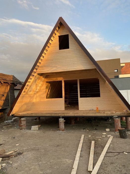 Cabane din lemn orice modele