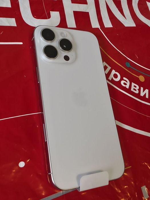 НЕАКТИВИРАН 256GB iPhone 16 Pro Max Гаранция Технополис '27 White