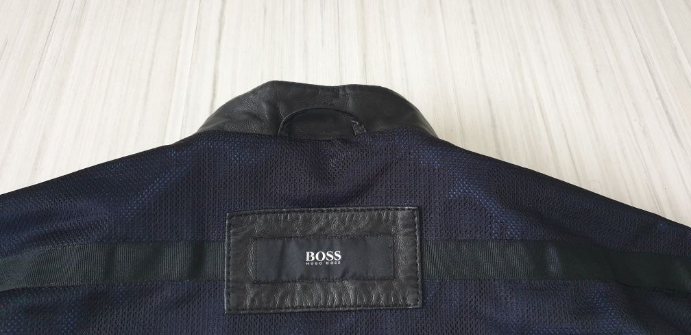 Hugo Boss Nartino x AMG Mercedes Leather 56 / 2XL ОРИГИНАЛ! Ест. кожа!
