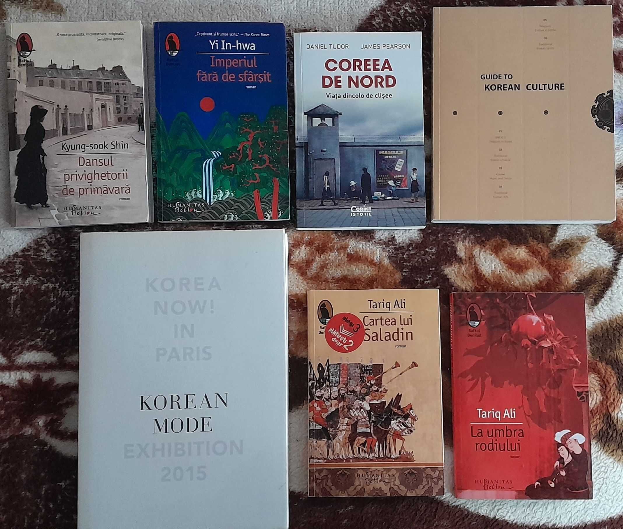 Carti despre Orient, Romania, etc (I) un set 250 sau 2 seturi 400 lei